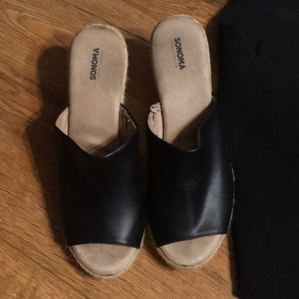 Sonoma Wedges Black